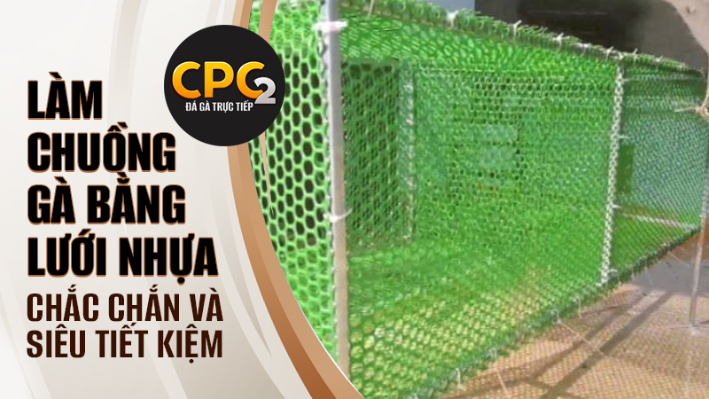 Cách làm chuồng gà bằng lưới nhựa | Chắc chắn và siêu tiết kiệm